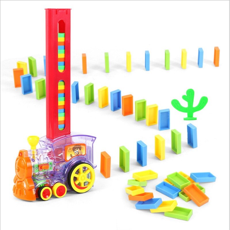 Brick Layer - Montessori Domino Train Toy