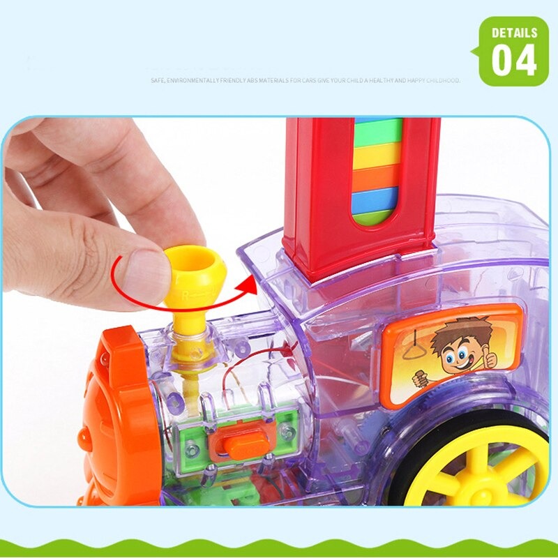 Brick Layer - Montessori Domino Train Toy