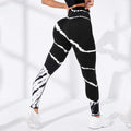 Legging de sport sans coutures tie-dye effet push-up - Chic&Shines