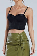 Luxury Mesh Underwired Bustier - Fitted Sheer Top for Women, Ideal for Special Occasions