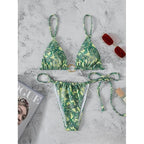 Lilou — Bikini deux-pièces à motif floral