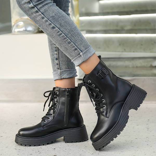 Bottes en cuir de luxe pour l'automne