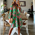 Robe Col Bateau À Manches Longues - Chic&Shines