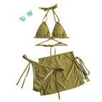 Noémie — Ensemble trois pièces vert