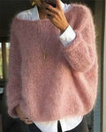 Women's Classic Off-Shoulder Knitted Sweater
