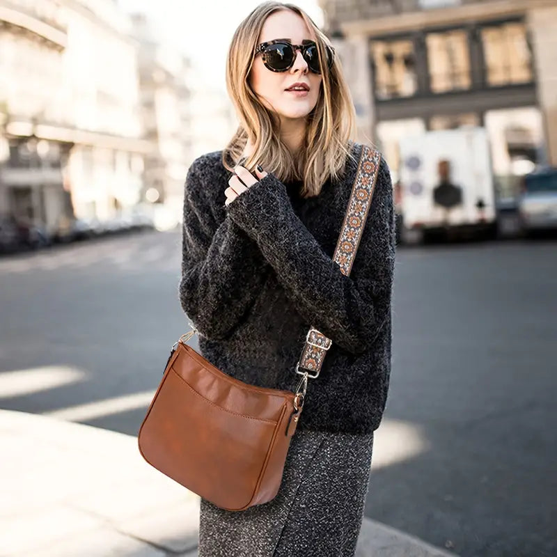 Sac à bandoulière végétalien pour femme Quirina - Sac à bandoulière élégant