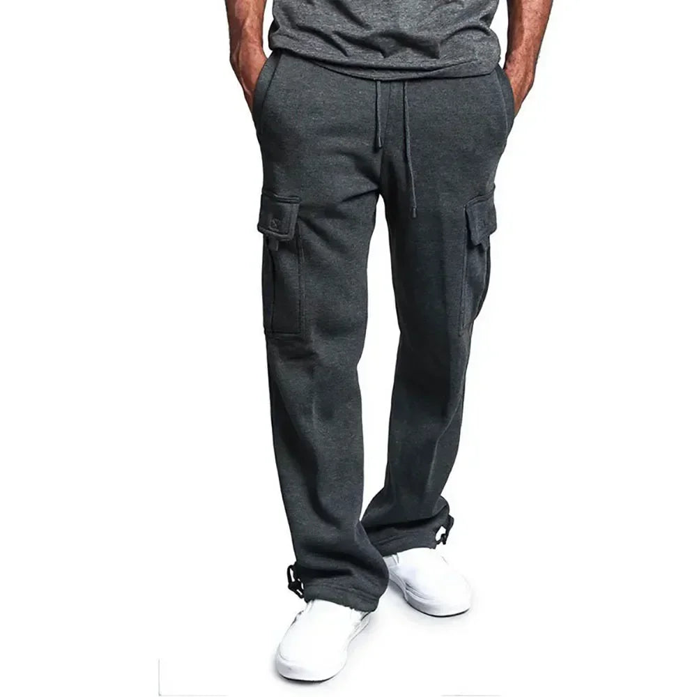 Men's Ultimate Comfort Fleece Cargo Sweatpants