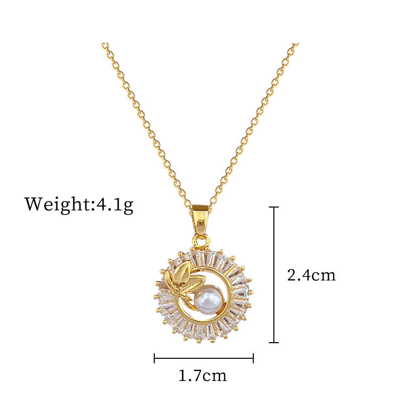 Parure bijoux collier et boucles d'oreilles