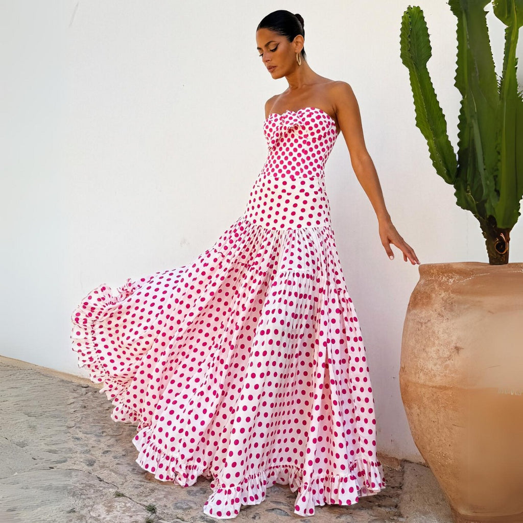 Mélody — Maillot une pièce à pois