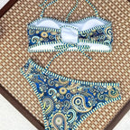Zoé — Maillot de bain à bretelles à motif floral