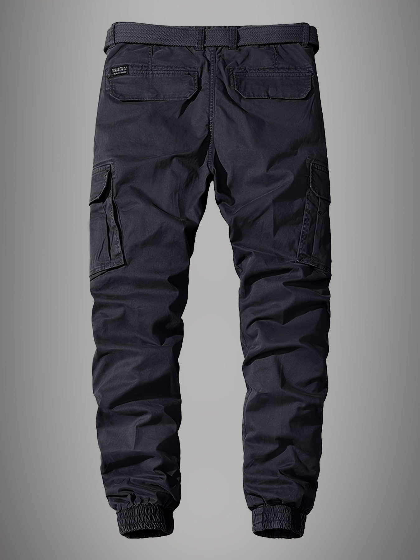 Men's Paweł Cargo Joggers – Stylish Embroidered Multi-Pocket Pants
