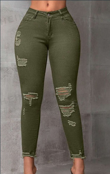 Jean slim déchiré - Chic&Shines