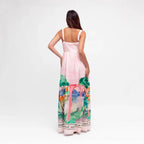 Robe Fluide Lin Bohème – Coupes Midi Chic