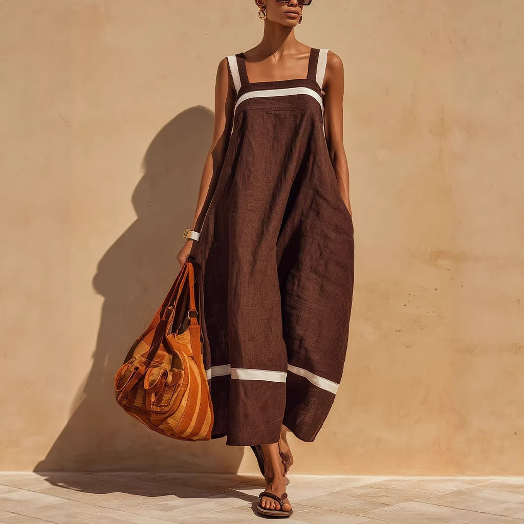 Linen summer dress – Loose and comfortable fit