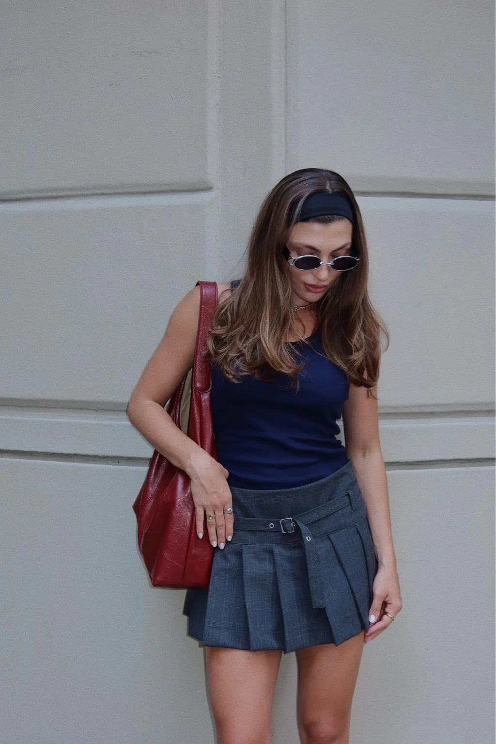 Emma | Large Leather Shoulder Bag for Women