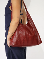 Emma | Large Leather Shoulder Bag for Women