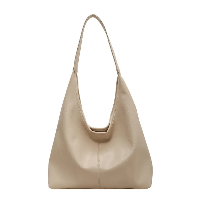 Emma | Large Leather Shoulder Bag for Women