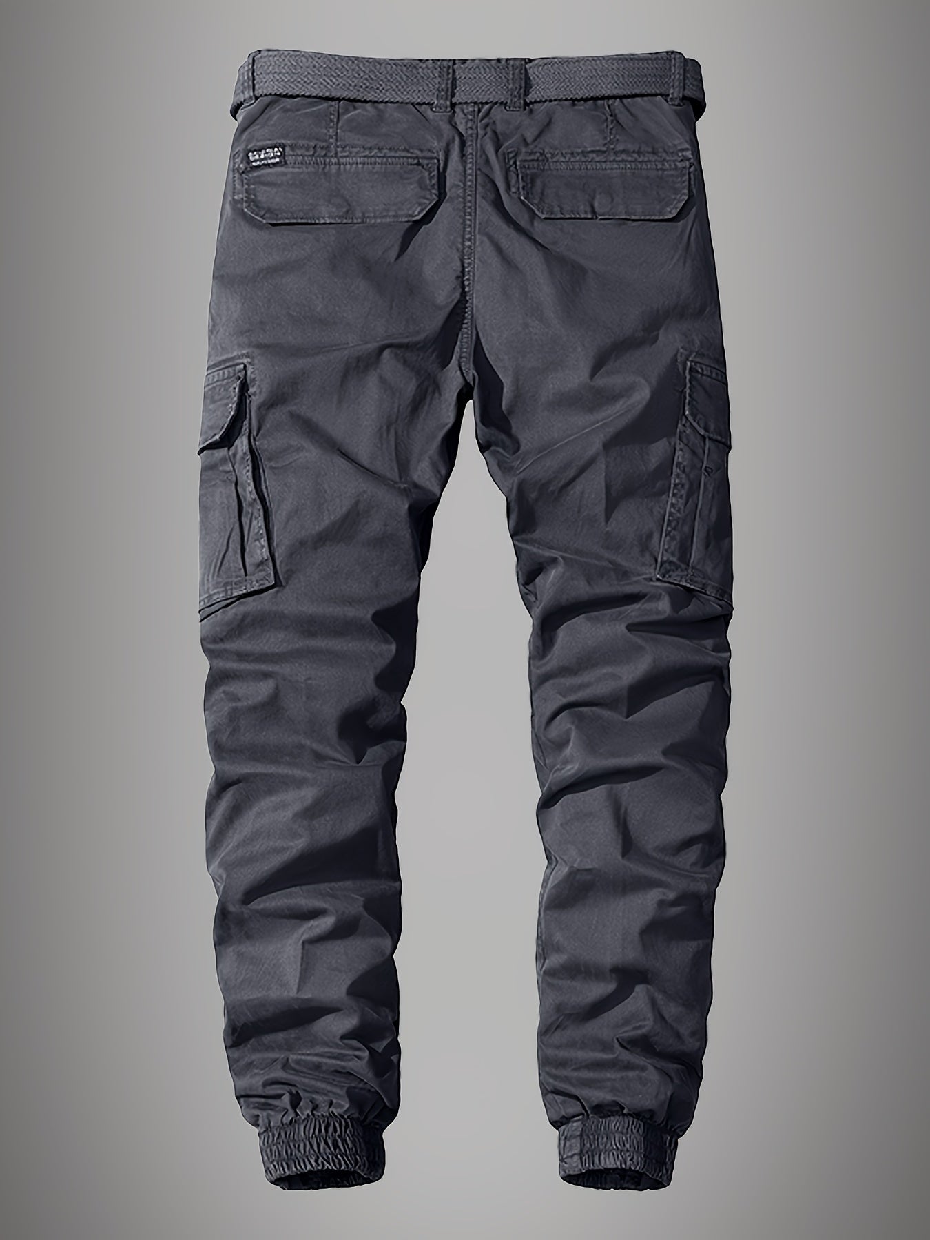 Men's Paweł Cargo Joggers – Stylish Embroidered Multi-Pocket Pants