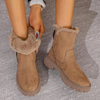 Sofia | Bottes orthopédiques en peluche pour l'automne