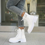 Bottes en cuir de luxe pour l'automne
