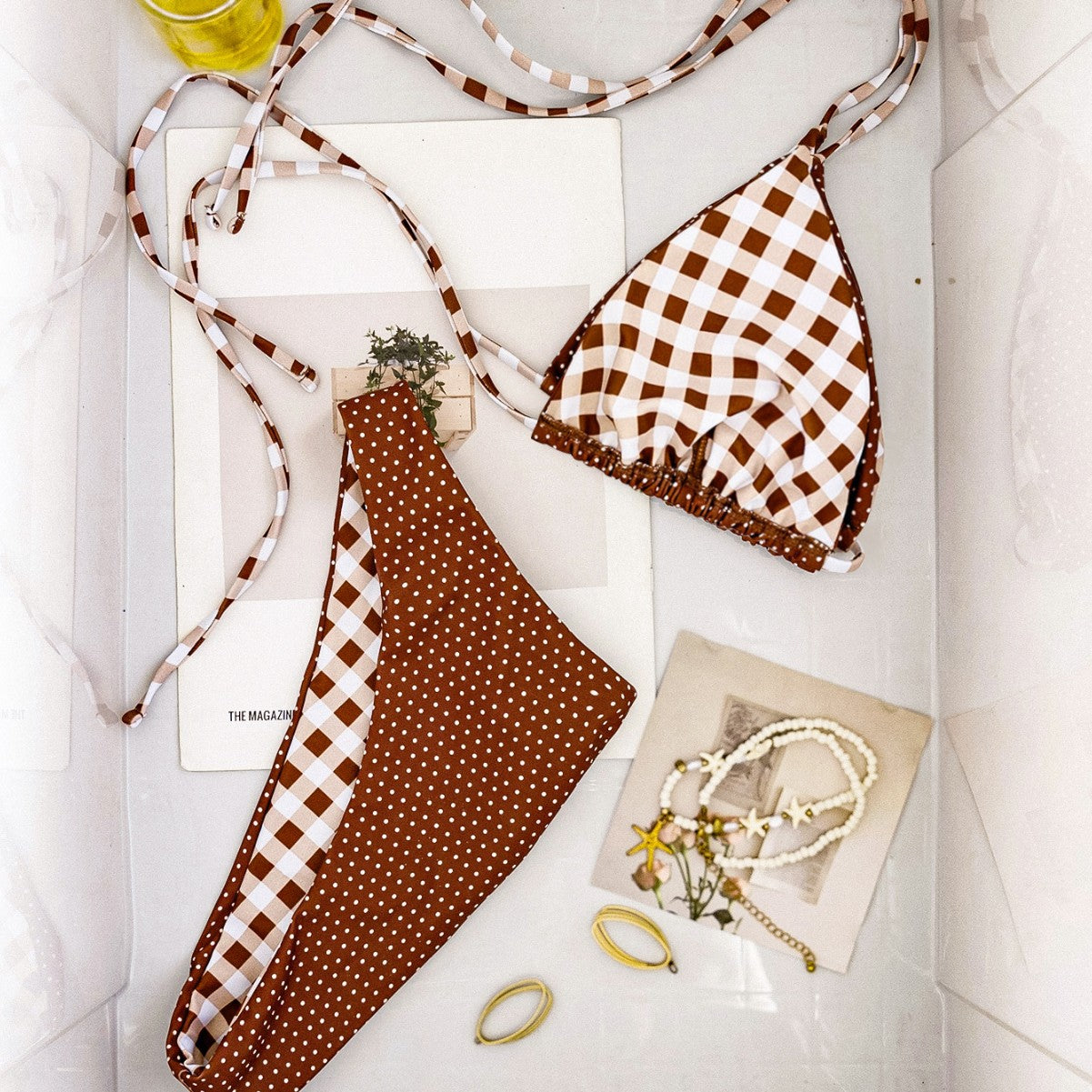 Aria — Polka Dot Two-Piece Bikini