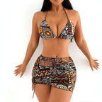 Brown — Three-piece brown set
