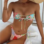 Nathaliä — Bikini deux-pièces push-up à motif floral