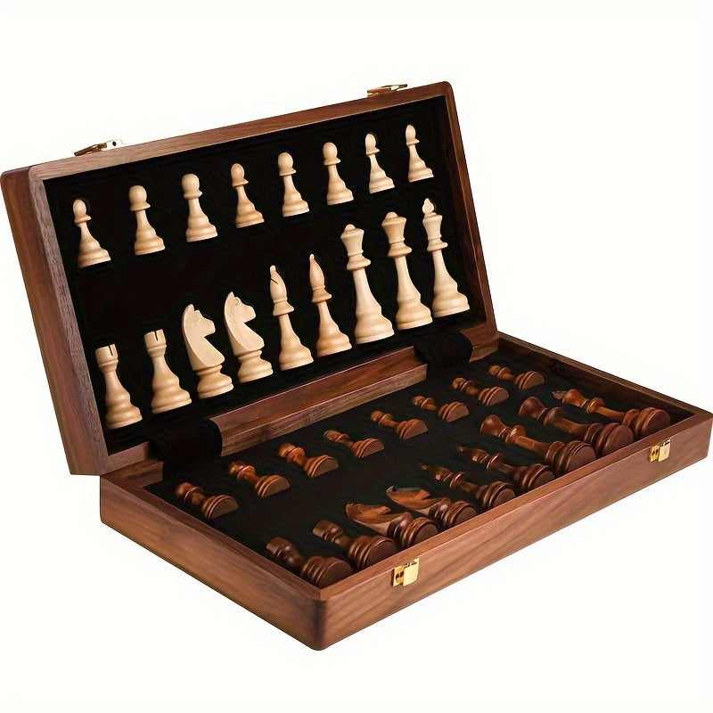 Jeu d'échecs en bois - idéal pour la compétition