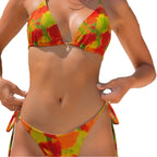 Pauline — Orange two-piece bikini
