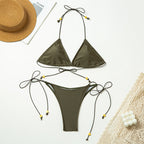 Cleïa — Bikini deux-pièces uni