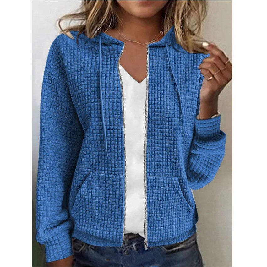 Veste à capuche fermeture éclair - Chic&Shines