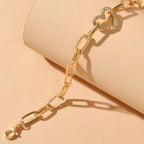 Bracelet pendentif cœur