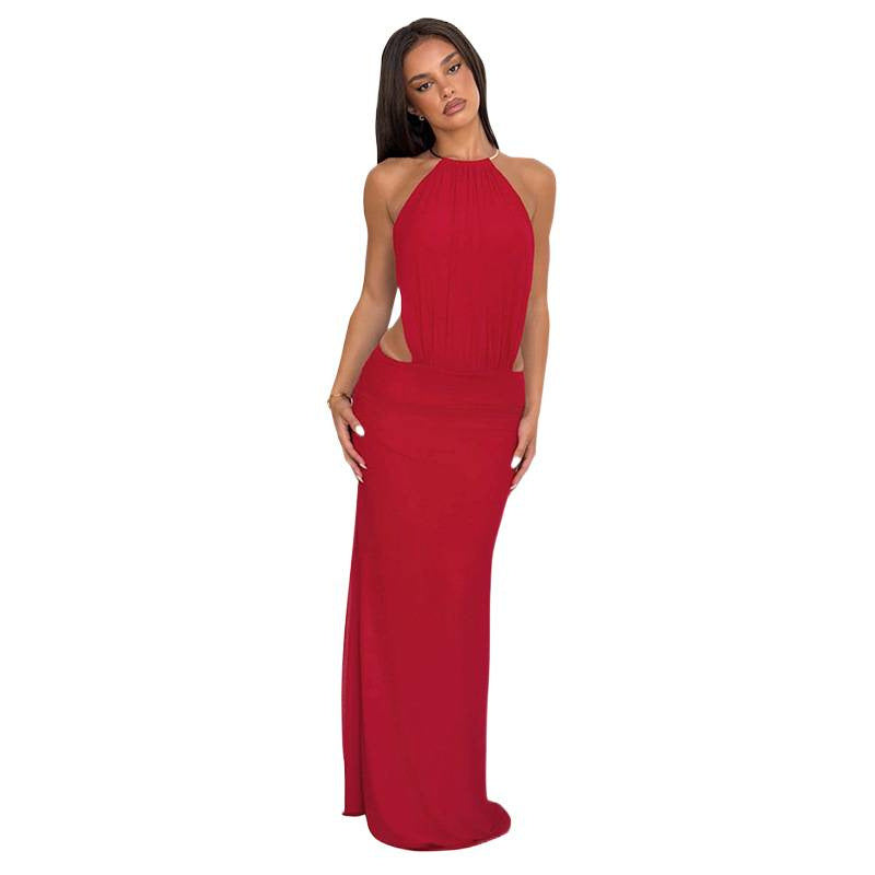 Robe fourreau épurée taille haute