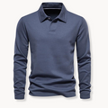 Men's Polo Shirt | Long Sleeve Shirt | Timeless Comfort and Elegant Style