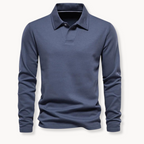 Men's Polo Shirt | Long Sleeve Shirt | Timeless Comfort and Elegant Style
