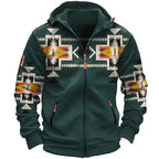 Veste d'hiver pour hommes | Sweat à capuche avec fermeture éclair | Design unique et confort décontracté