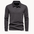 Men's Polo Shirt | Long Sleeve Shirt | Timeless Comfort and Elegant Style