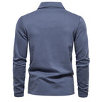 Men's Polo Shirt | Long Sleeve Shirt | Timeless Comfort and Elegant Style