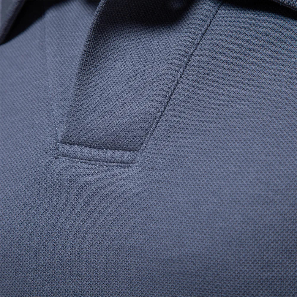 Men's Polo Shirt | Long Sleeve Shirt | Timeless Comfort and Elegant Style