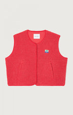 Gilet Femme Sans Manches – Boutonné, Doux et Confortable pour l'Automne