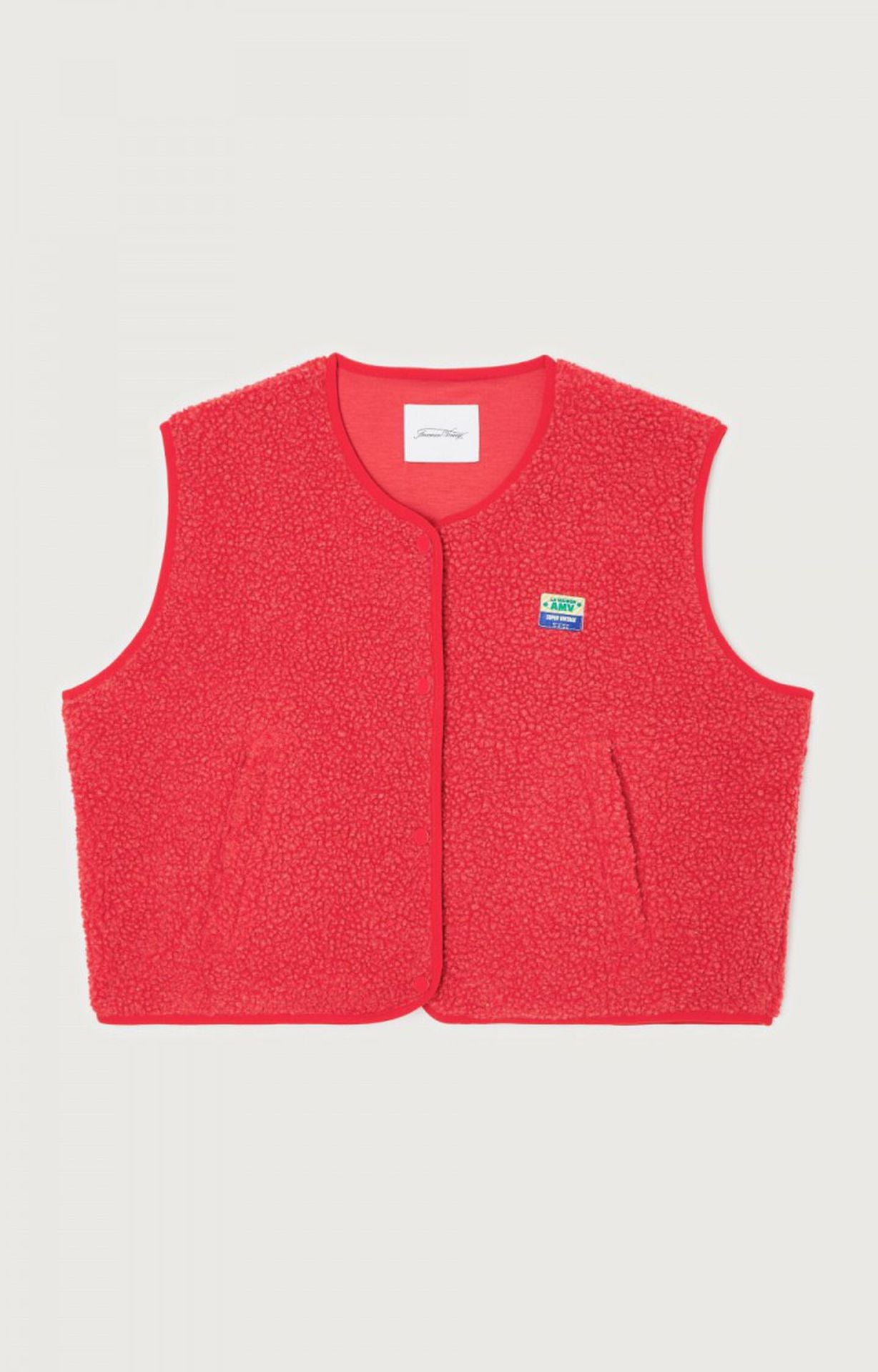 Gilet Femme Sans Manches – Boutonné, Doux et Confortable pour l'Automne