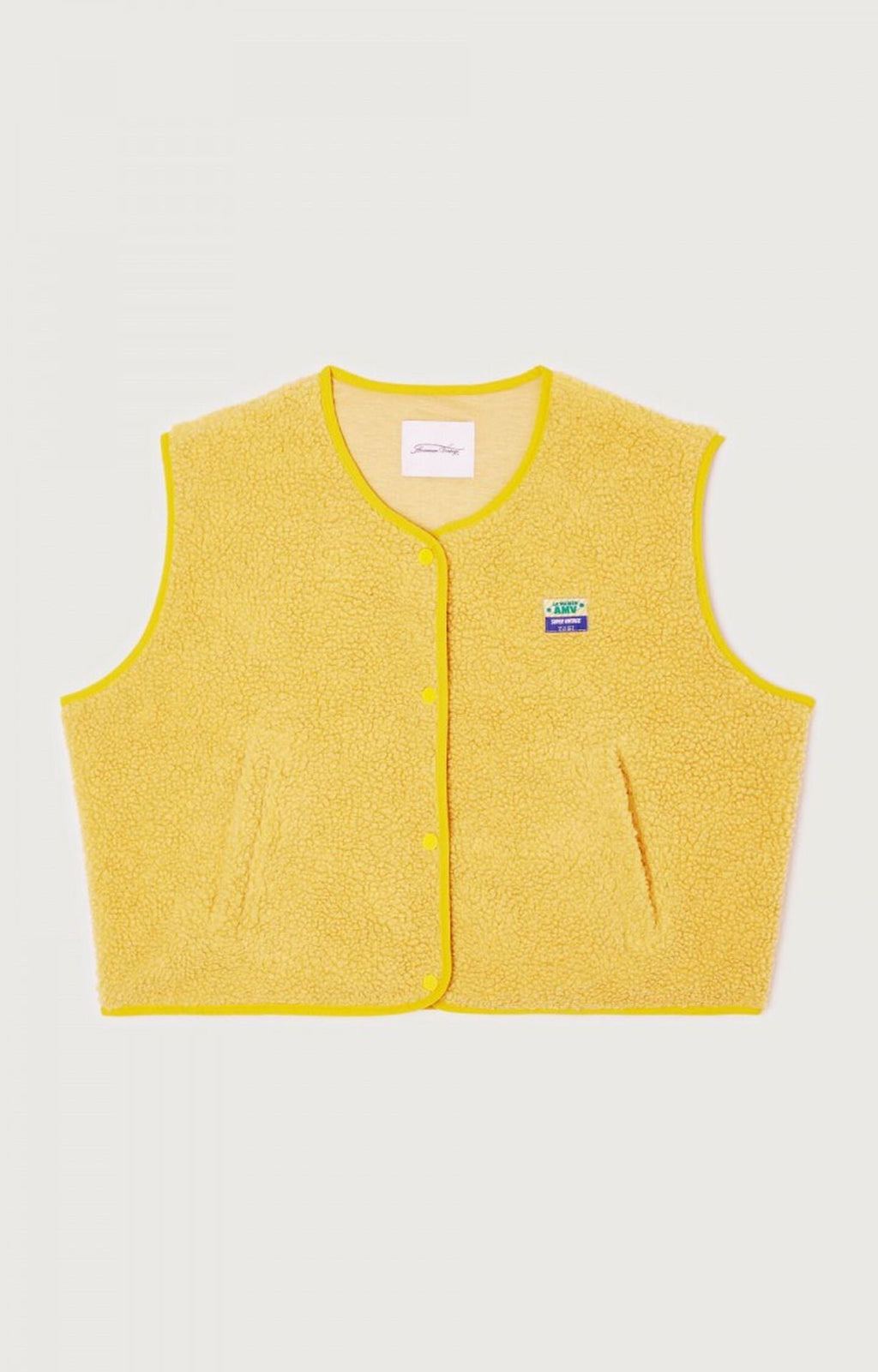 Gilet Femme Sans Manches – Boutonné, Doux et Confortable pour l'Automne