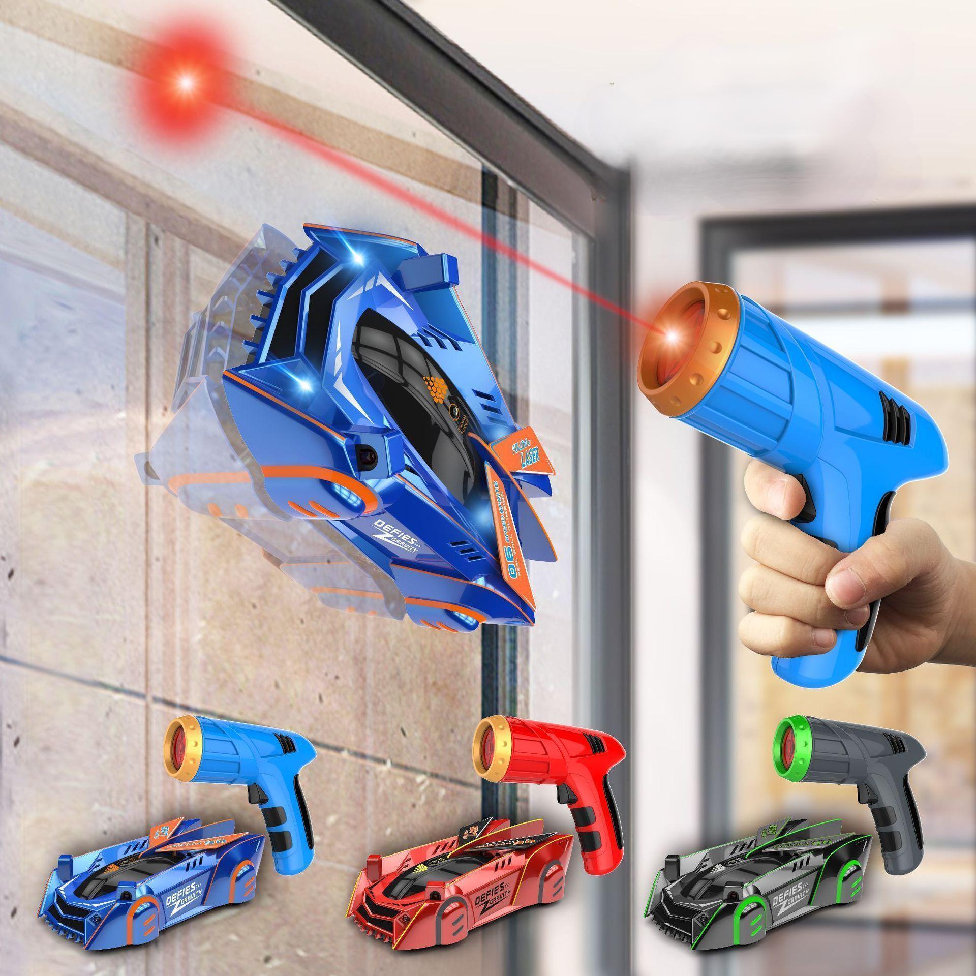 Voiture télécommandée à laser pour grimper aux murs