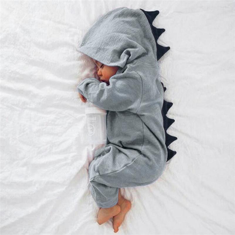 Dinosaur Baby Cotton Romper