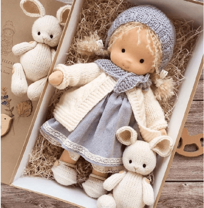 Dear Lana Waldorf Doll - Douce, durable et fabriquée à la main