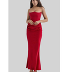 Robe de soirée automnale pour femme | Maxi