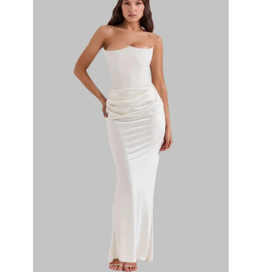 Robe de soirée automnale pour femme | Maxi