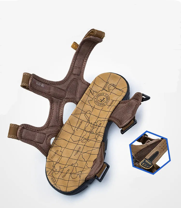 Hudson | Orthopedic Velcro Sandals for Men and Women