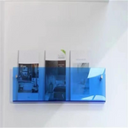 Etagère murale Porte-magazines en acrylique transparent