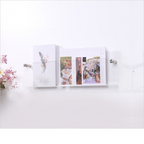 Etagère murale Porte-magazines en acrylique transparent